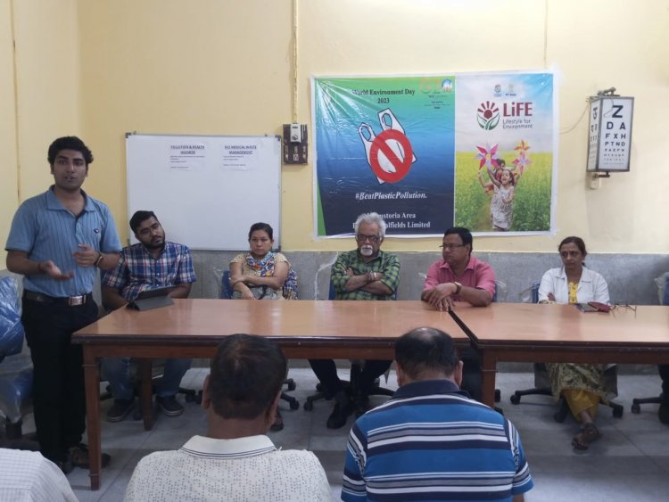 कुनुस्तोड़िया क्षेत्रीय अस्पताल में मिशन लाईफ़ के तहत सेमिनार 