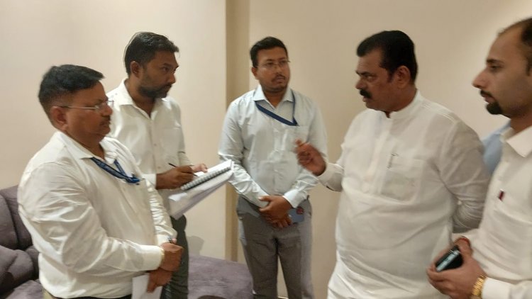पंचायतीराज राज्य मंत्री श्री कपिल मोरेश्वर पाटिल ने ईसीएल प्रबंधन के साथ की समीक्षा बैठक
