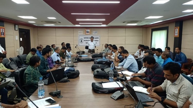 कुनुस्तोड़िया क्षेत्र में सेफ़्टी ऑडिट की समीक्षा हेतु कार्यशाला 