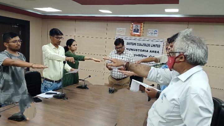 ईसीएल के कुनुस्तोड़िया क्षेत्र में स्वच्छता पखवाड़े की शुरुआत 