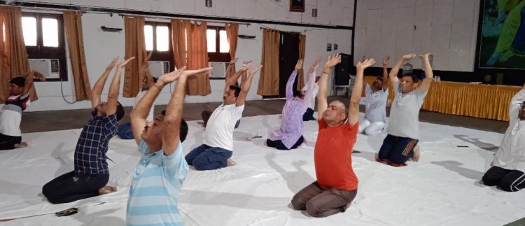 कुनुस्तोड़िया क्षेत्र में अंतर्राष्ट्रीय योग दिवस का आयोजन 