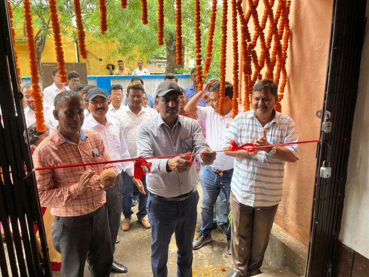 कुनुस्तोड़िया क्षेत्र के नॉर्थ सियारसोल ओसीपी में नवीनीकृत अभिकर्ता कार्यालय का उद्घाटन