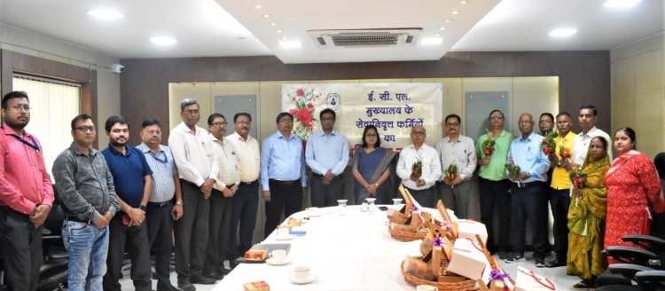 ईसीएल मुख्यालय एवं क्षेत्रों में सेवानिवृत्ति सम्मान समारोह का आयोजन