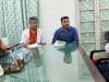 ईसीएल के निदेशक वित्त ने किया केन्द्रीय अस्पताल कल्ला का दौरा