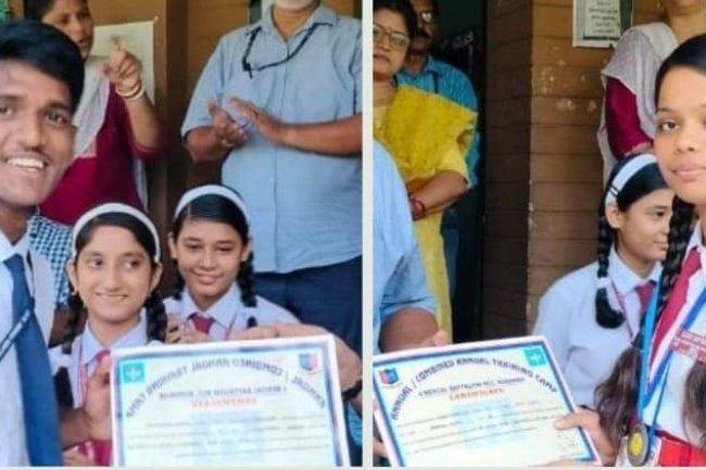 स्कूलों के दो एनसीसी कैडेटों का राज्य स्तरीय राइफल शूटिंग प्रतियोगिता के लिए चयन हुआ है