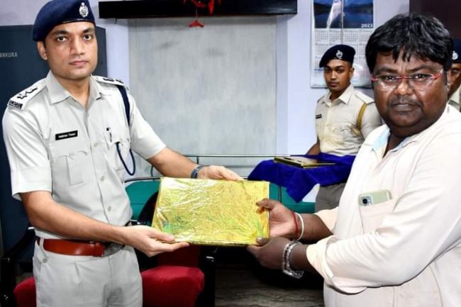 बांकुड़ा जिला पुलिस द्वारा हेल्थ चेक अप कैंप आयोजित
