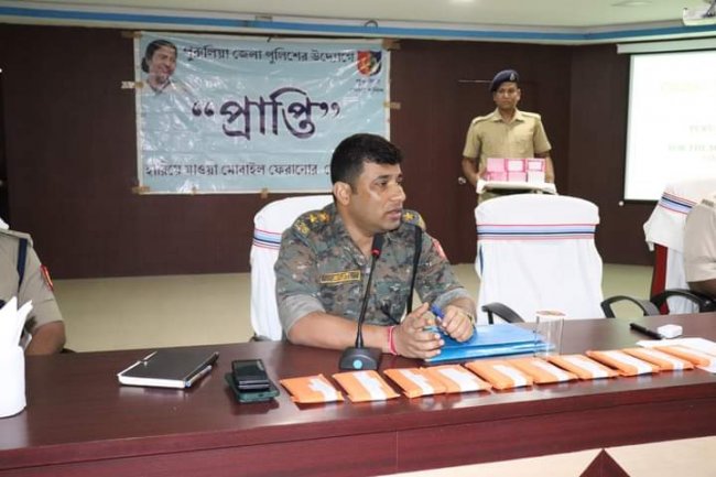 पुरुलिया जिला पुलिस की योजना प्राप्ति की हो रही है प्रशंसा