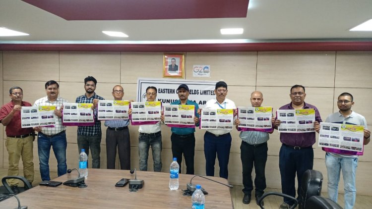 कुनुस्तोड़िया क्षेत्र की त्रैमासिक बुलेटिन समृद्धि के नवीन अंक का विमोचन