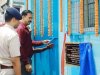 वातानुकूलित यातायात बूथ का उद्घाटन किया