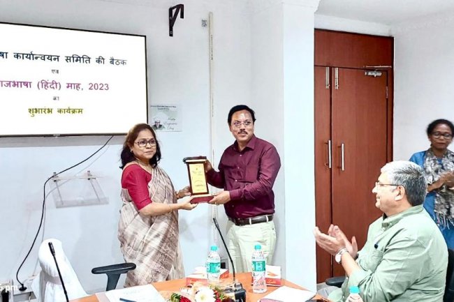 ईसीएल में राजभाषा हिंदी माह 2023 का शुभारंभ