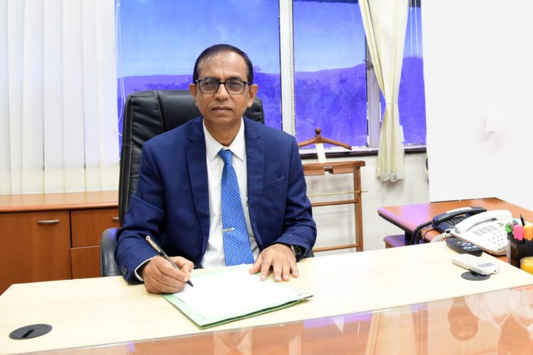 आरआईएनएल के निदेशक कार्मिक डॉ सुरेश चंद्र पांडे ने आरआईएनएल में निदेशक वित्त के रूप में अतिरिक्त प्रभार ग्रहण किया