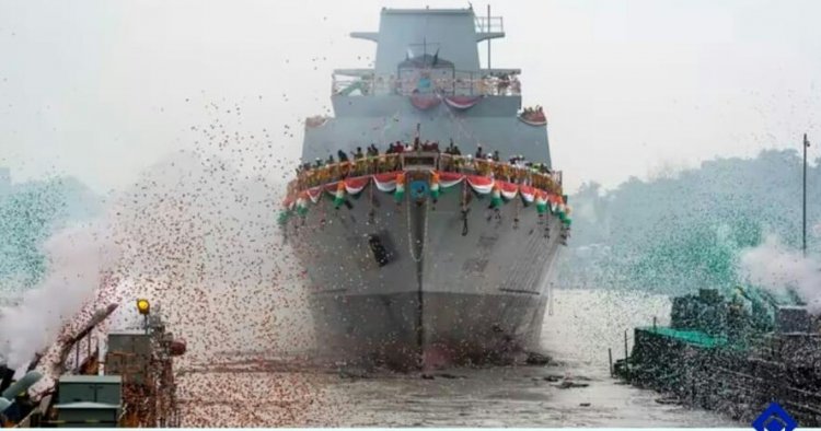 सेल नए स्वदेशी युद्धपोत विंध्यगिरि के लिए संपूर्ण 4000 टन विशेष स्टील की आपूर्ति करता है