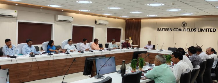 ईसीएल में कॉर्पोरेट जेसीसी बैठक का आयोजन