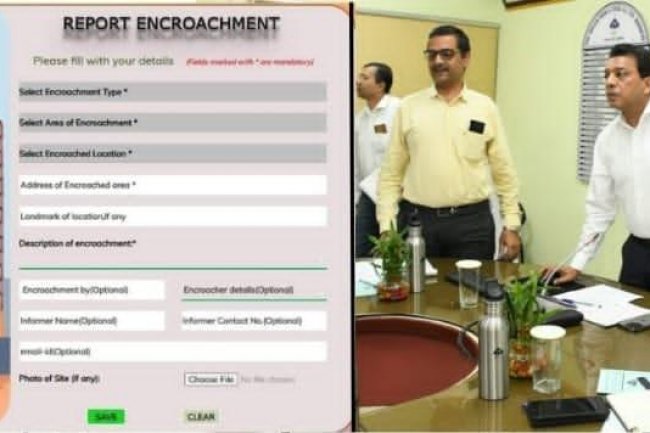 अतिक्रमण की ऑनलाइन रिपोर्टिंग के लिए अतिक्रमण विरोधी पोर्टल का अनावरण किया गया