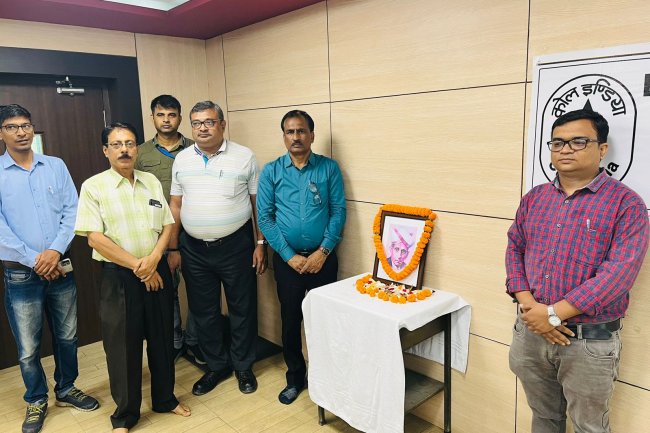 कुनुस्तोड़िया क्षेत्र में इंजीनियर्स डे पर याद किये गये भारत रत्न सर विश्वेश्वरैया  