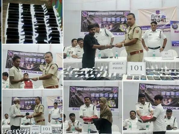 कुल्टी थाना पुलिस की फिरे पावा कार्यक्रम 