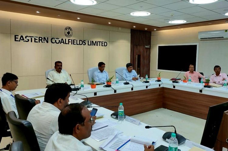 ईसीएल में आयोजित की गयी 77वी कॉर्पोरेट स्तरीय द्विपक्षीय सेफटी समिति की बैठक