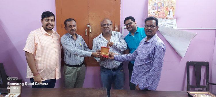 कुनुस्तोड़िया क्षेत्र की बांसड़ा कोलियरी से सेवानिवृत्त कर्मियों का सम्मान समारोह 