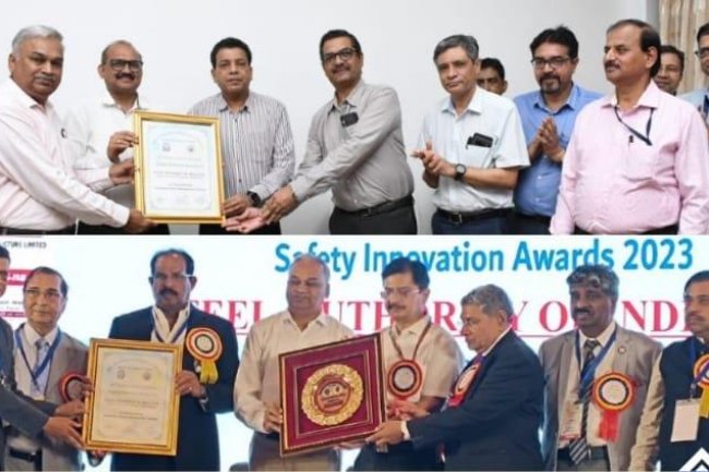 आईएसपी ने सेफ्टी एंड क्वालिटी फोरम द्वारा दिया गया प्रतिष्ठित सेफ्टी इनोवेशन अवार्ड 2023 जीता