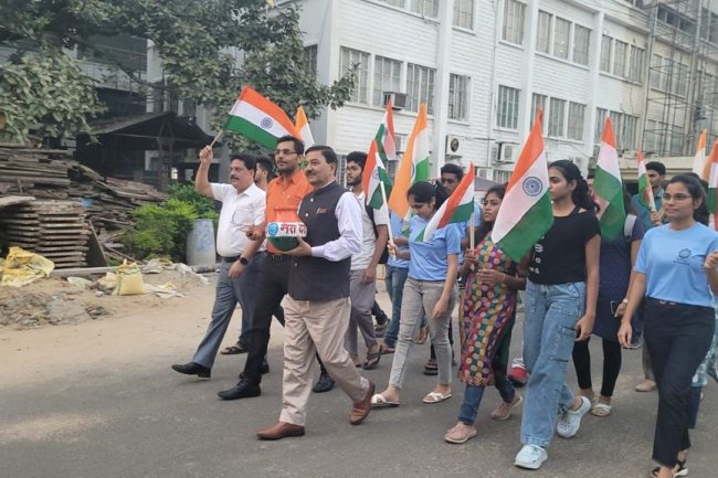 एनआईटी दुर्गापुर में मेरी माटी मेरा देश अभियान का पालन किया गया