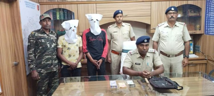 बांकुड़ा ओन्दा थाना पुलिस की सक्रियता से शातिर गिरफ्तार