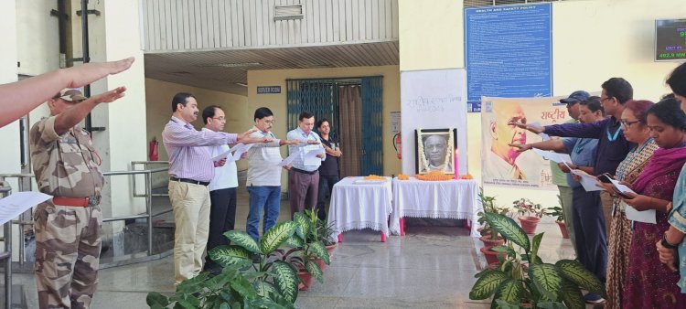 डीवीसी डीएसटीपीएस में राष्ट्रीय एकता दिवस और फिट इंडिया फ्रीडम रन 4 0 एवं खादी महोत्सव आयोजित