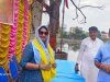 दुर्गापुर जनकल्याण समिति द्वारा आयोजित साड़ी वितरण कार्यक्रम