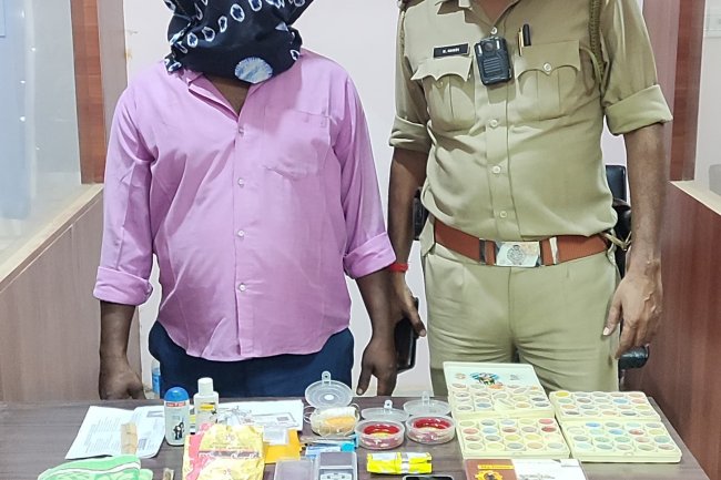 बांकुड़ा थाना पुलिस ने एक शातिर को किया गिरफ्तार