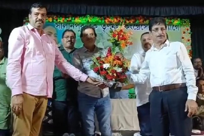 सालानपुर ब्लॉक मे विजया सम्मेलनी का आयोजन 