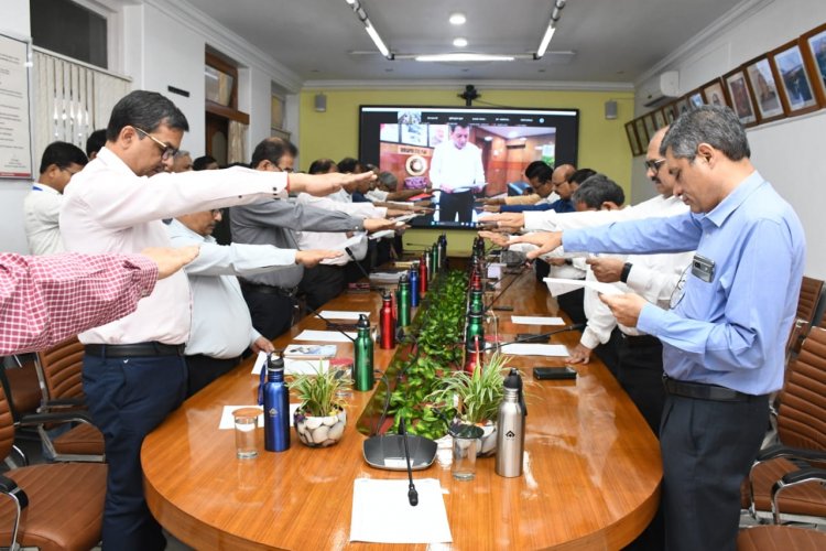 आईएसपी में मनाया गया सतर्कता जागरूकता सप्ताह
