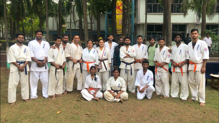 क्योकुशिन काई कान कराटे बेल्ट अपग्रेडशन की परीक्षा बंगाल कॉलेज ऑफ़ इंजीनियरिंग एंड टेक्नोलॉजी में आयोजित हुई 