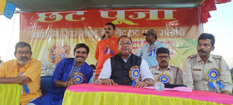 शिल्पांचल में भक्ति भाव से मनाया गया छठमहापर्व 