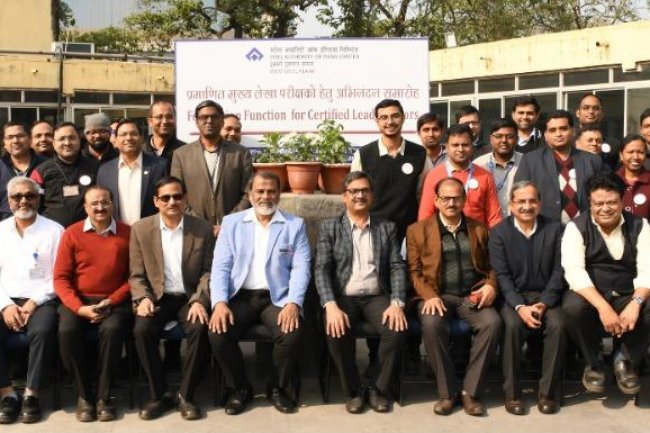 34 certified lead auditors involved in internal audit for QMS and EMS honored