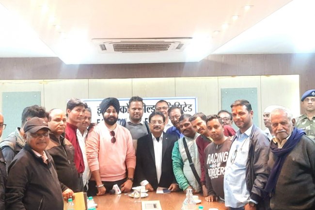 ईसीएल के सीएमडी ने किया मीडिया कर्मियों के साथ संवाद