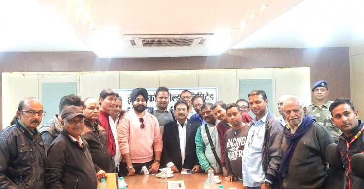 ईसीएल के सीएमडी ने किया मीडिया कर्मियों के साथ संवाद