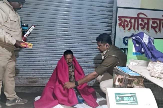 गलसी थाना पुलिस की नेक पहल 