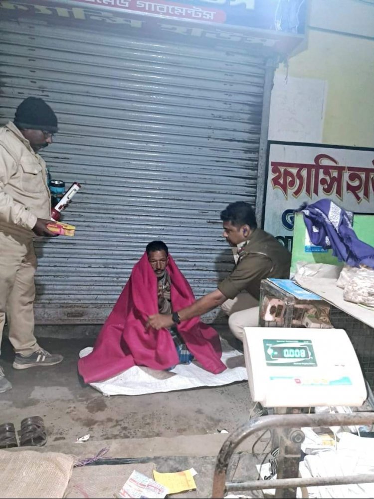 गलसी थाना पुलिस की नेक पहल 