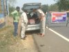 बांकुड़ा पुलिस का नाका चेकिंग जारी