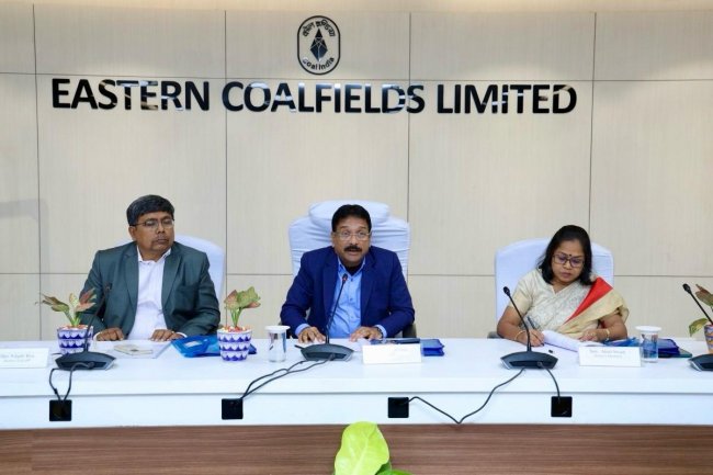 ईसीएल में आयोजित की गयी 78वी कॉर्पोरेट स्तरीय द्विपक्षीय सेफ़्टी समिति की बैठक