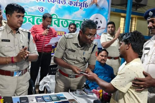 कमिश्नरेट की जमुड़िया थाने की नेक पहल