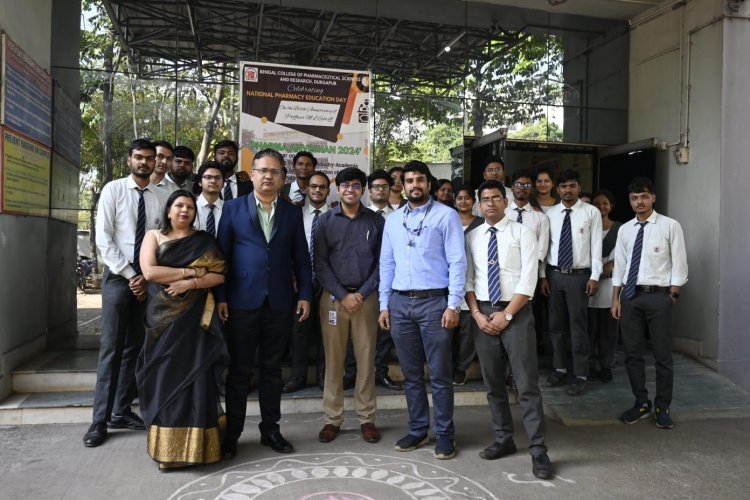 बंगाल कॉलेज ऑफ फार्मास्युटिकल साइंसेज एंड रिसर्च में राष्ट्रीय फार्मा शिक्षा दिवस फार्मा अन्वेषण 2024 का जश्न