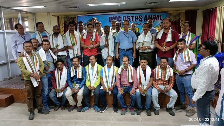 डीएसटीपीएस में बाबा साहेब अंबेडकर की 133वीं जयंती की याद में पुरस्कार वितरण समारोह का आयोजन