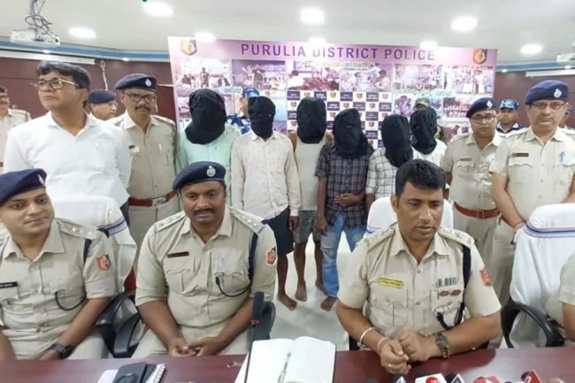पुरुलिया जिला पुलिस की बड़ी सफलता 