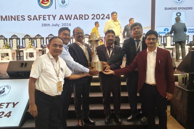 ईसीएल ने माइंस सेफ्टी अवार्ड्स एमएसए 2024 में प्रथम स्थान प्राप्त किया
