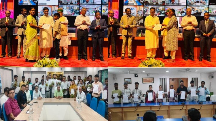 ईस्टर्न कोलफील्ड्स लिमिटेड ने एक ही दिन में अब तक के सबसे अधिक 287 नियुक्ति पत्र जारी किए
