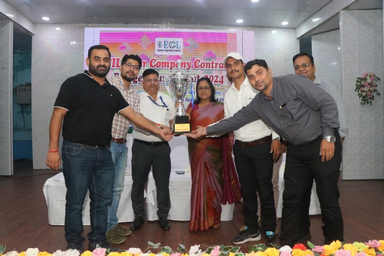 ईसीएल ने सीआईएल इंटर कंपनी कॉन्ट्रैक्ट ब्रिज टूर्नामेंट का आयोजन किया