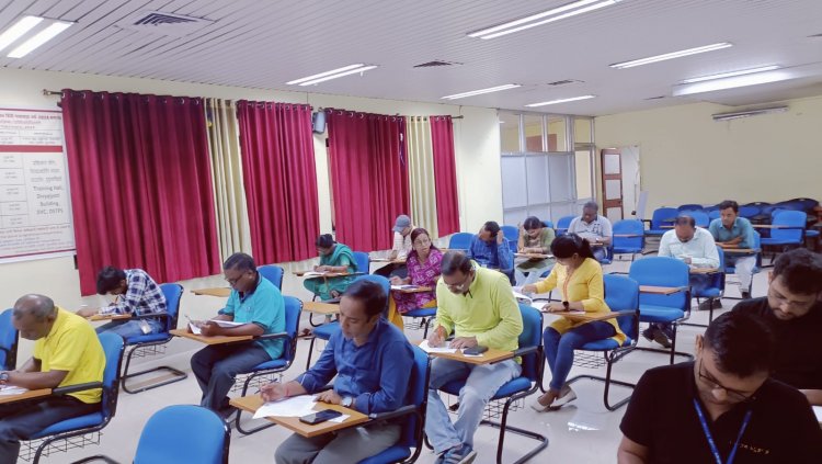 डीवीसी डीएसटीपीएस में हिंदी टिप्पण व मसौदा लेखन प्रतियोगिता