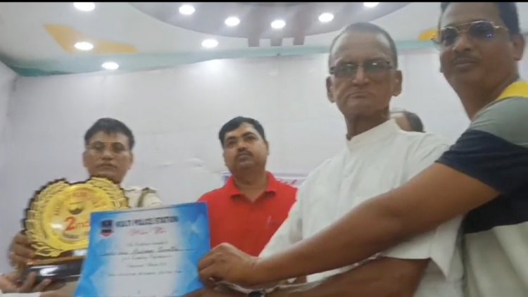 कुल्टी थाना ने किया सम्मान समारोह