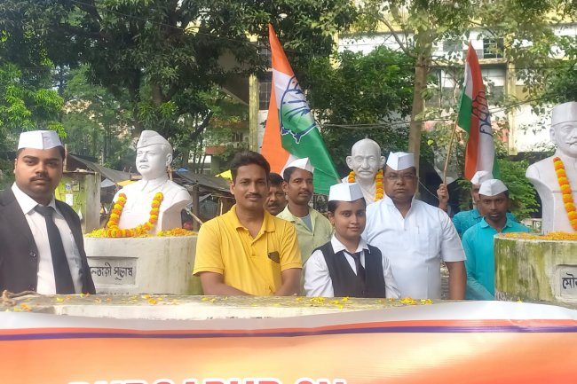 आजाद हिंद फौज का स्थापना दिवस मनाया गया
