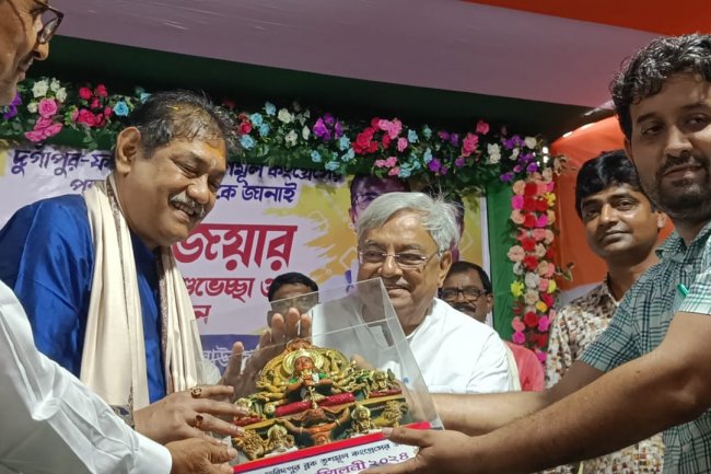 लावदोहा ब्लॉक में तृणमूल कांग्रेस का विजय सम्मेलन